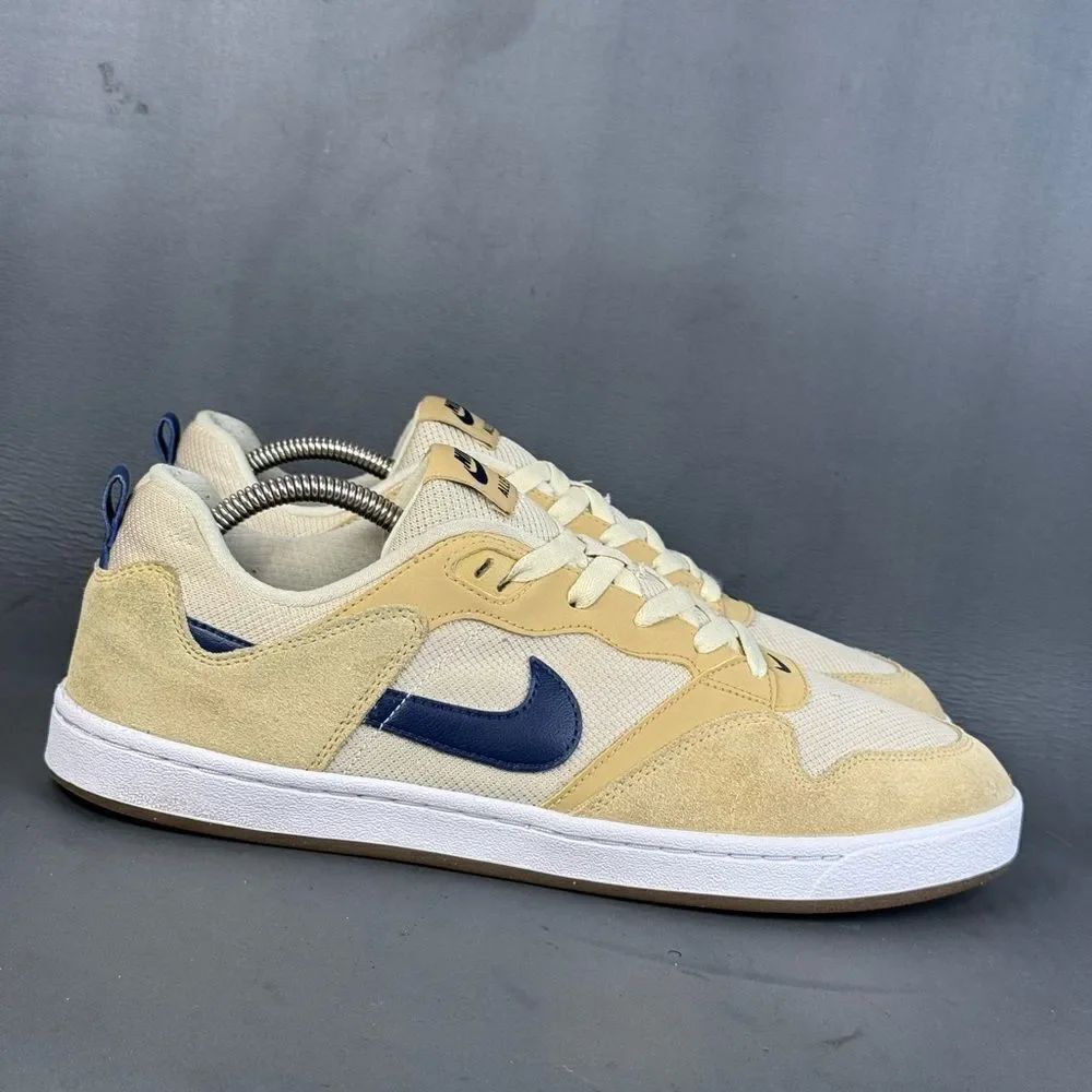 Nike Alleyoop SB 'Club Gold Navy' athletic sneaker shoes men’s size 11.5